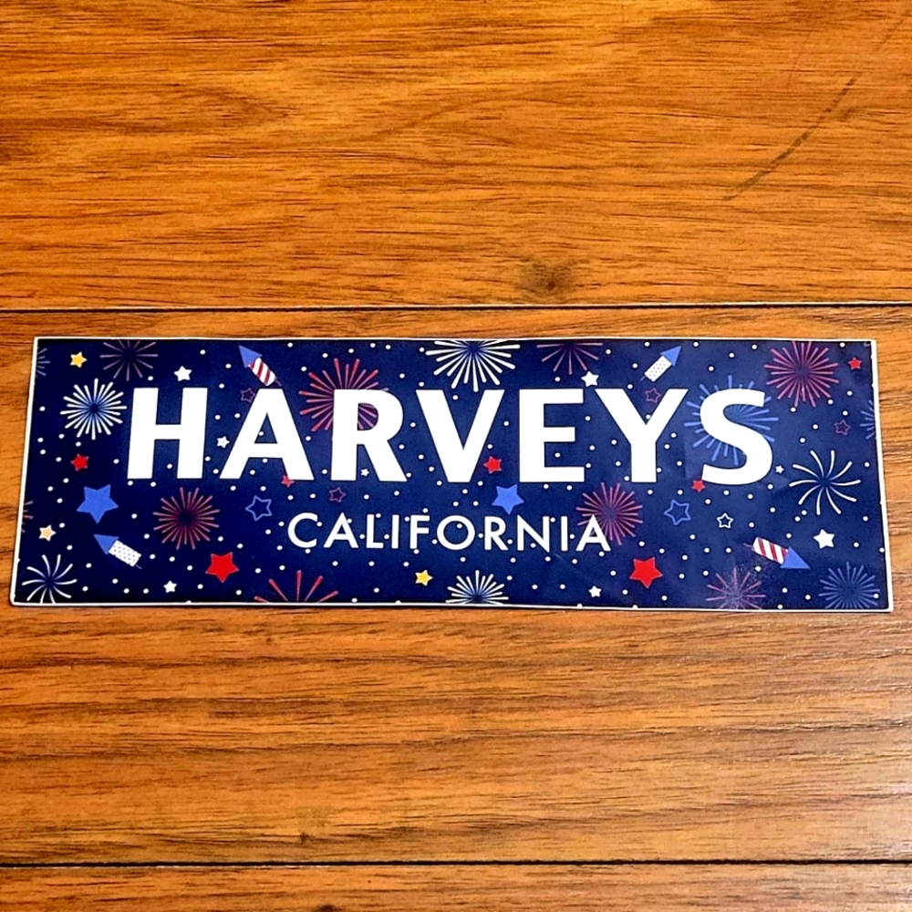Harveys Fireworks Sticker